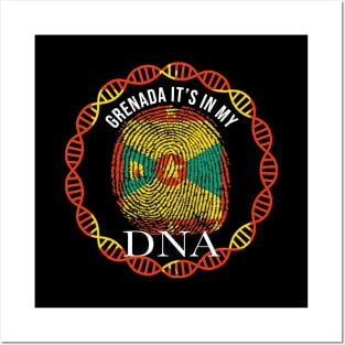 Grenada Its In My DNA - Gift for Grenadan From Grenada Posters and Art